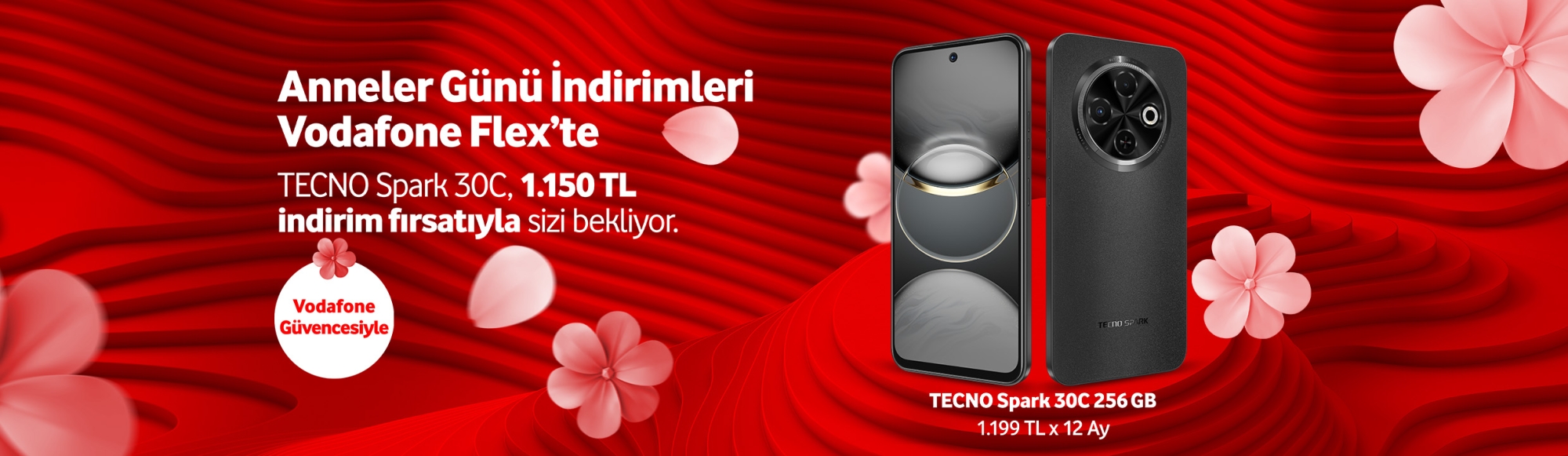 Anneler Günü Tecno Spark 30C - telefonlartab
